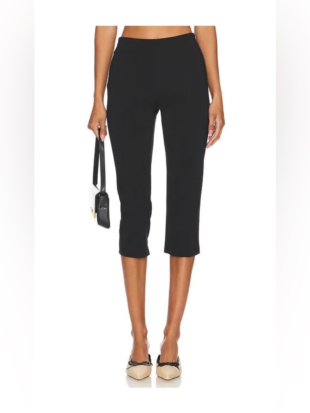 Classic Black Capris